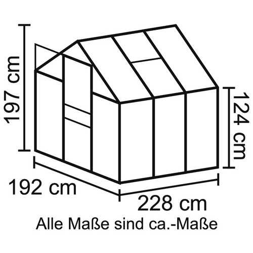 Bild von Calypso 4400 Alu grün HKP 6 mm 4,4 m2