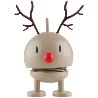 Hoptimist Weihnachtsfigur Small Reindeer Bumble 9 cm Braun