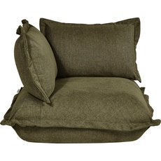 Bild HOME Sofa-Eckelement »Cushion«, im lässigen Kissenlook, mit softer Kaltschaumpolsterung grün
