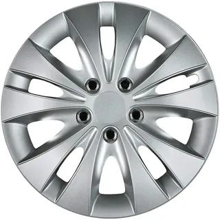 CARTREND Storm 15 Zoll 4 Stück Silber