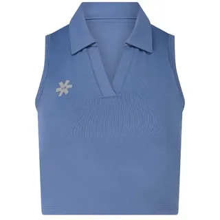Osaka Heritage Ace ärmelloses Polo - Silver Lake Blue - S