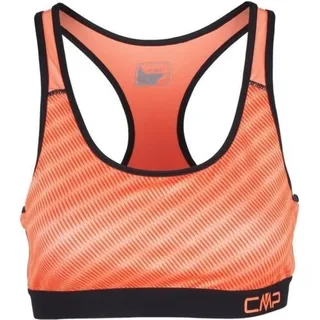 CMP Damen-Top mit DRY FUNCTION Technologie für Sport und Fitness, elastisch - Orange