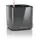 Cube Glossy 14 14 x 14 x 13,5 cm Anthrazit Highgloss