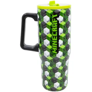 Cool-Sipper-Tasse, XL, Edelstahl, 920 ml, Minecraft Iconicmono