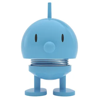 Hoptimist Bumble Wackelfigur - Skandinavische Deko - Klein (S), Turquoise | Lustige Figur für Büro, Schreibtisch, Zuhause oder Auto - Ideal als Kleines Geschenk und Glücksbringer - 4,5 x 5,8 x 7,6 cm