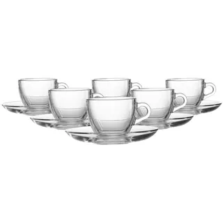 Ritzenhoff & Breker Espresso-Set Barista 0,08 l Transparent 6 St.