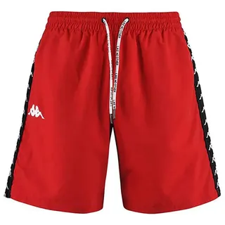 Kappa Buorg Authentic Badehose für Herren XS rot