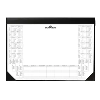 Durable Schreibunterlage 729101 59 x 42cm schwarz