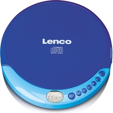 Lenco CD-011, MP3 Player + Portable Audiogeräte, Blau