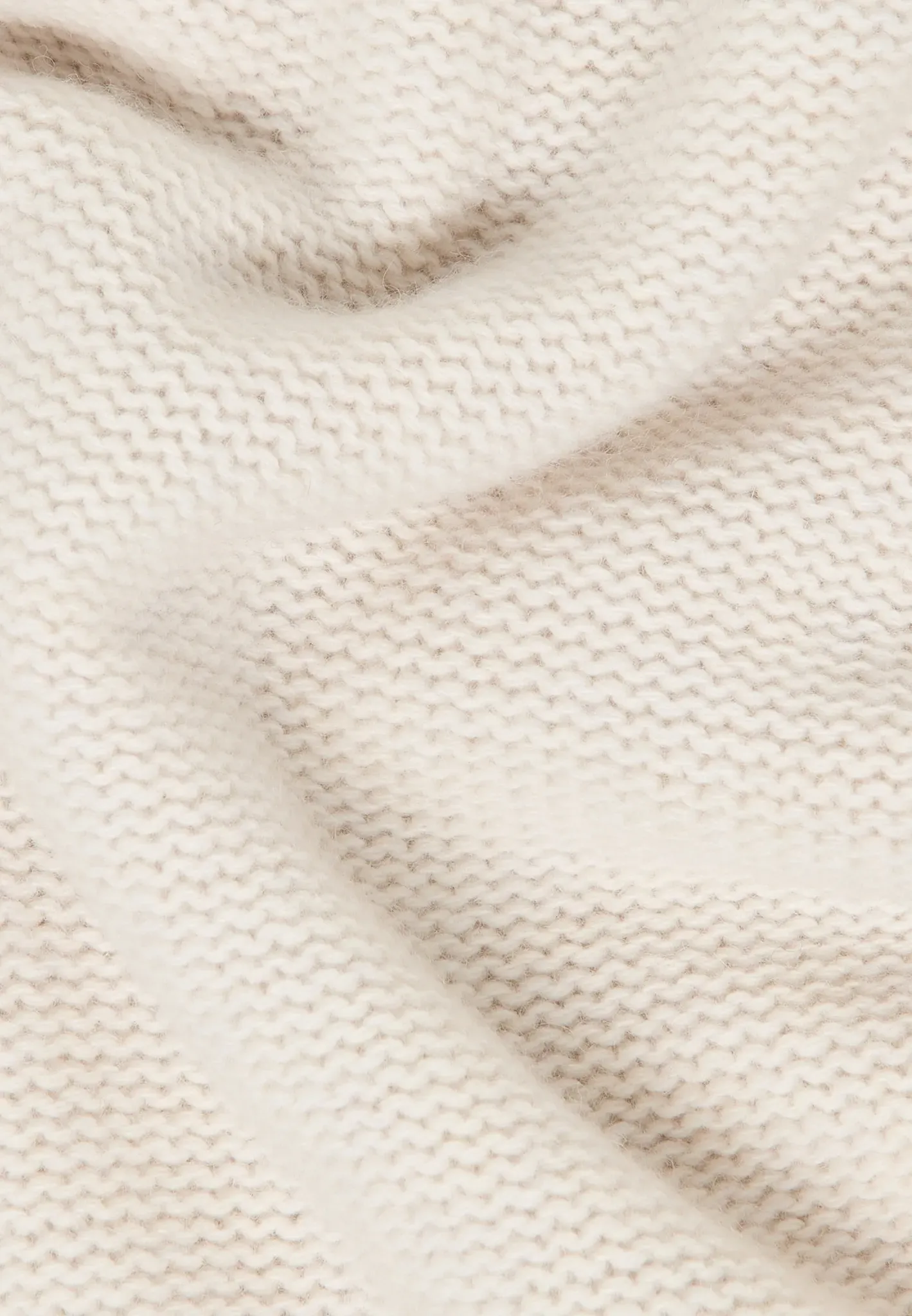 Bild von Strick Pullover in elfenbein unifarben, elfenbein, L,