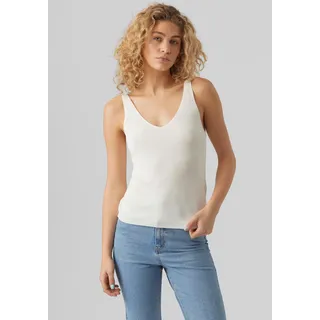 Vero Moda Stricktop "VMNEWLEX SUN SL TOP GA NOOS", snow weiß