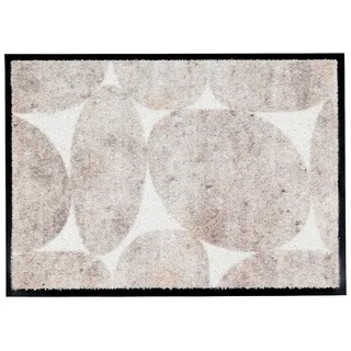 Schöner Wohnen Fußmatte »Miami« Steine 67 cm x 150 cm Beige