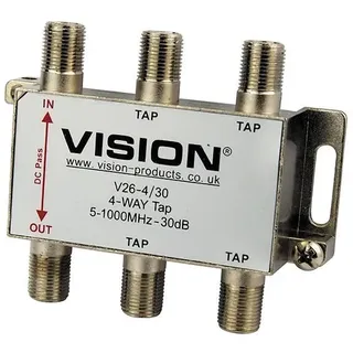 VISION - V26-4/30 4-Wege Tap, 30dB