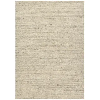 THEKO Pure UNI Handwebteppich 60 x 90 cm Grau