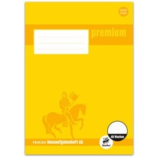 Bild Staufen® Hausaufgabenheft Premium Lineatur SL liniert DIN A5 48 Blatt