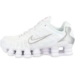 Shox TL White / Metallic Silver / Max Orange / White 40