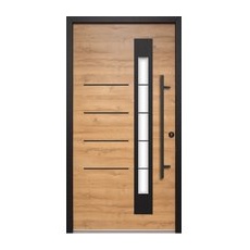 Splendoor Thermospace Haustür Berlin Prime Woodeffect 110x210 cm R