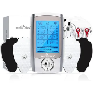 Easy@Home Tens Gerät Schmerztherapie: EMS Reizstromgerät Elektrostimulationsgerät 1 St