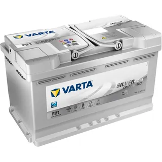 Varta A6 Silver Dynamic AGM 12V 80Ah 800A Autobatterie Start-Stop 580 901 080
