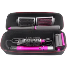 DingGreat Schützende Aufbewahrungsbox für Dyson Airwrap Styler und Zubehör und für Shark, wasserdichte Harte Eva Shockproof Reise Tragetasche für Dyson Airwrap Styler HS01/HS05(Box Only)