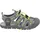 Kids Hiking Sandal Unisex Graffite-Lime Grren 32