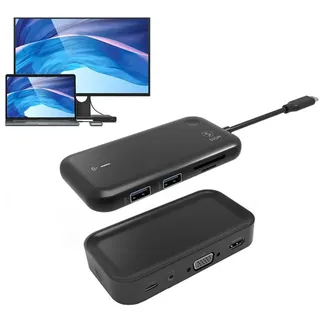 SIGN USB-C Hub + Bluetooth 1080p, - Black, Netzwerkkabel