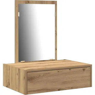 vidaXL Schminktisch mit Schubladen Braun 60 x 40 x 70 cm Holzwerkstoff - Braun