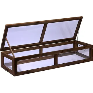 dobar Anzuchtdeckel »Frühbeet-Aufsatz als Ergänzung zum dobar-Hochbeet« LxBxH: 117x40x22 cm, braun