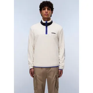 Napapijri Fleecepullover »DERGANA«, mit Stehkragen und Reißverschluss