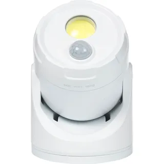 LED Batterie Außenleuchte Strahler Flutlicht Bewegungsmelder Erdspieß mit Batterien Weiß