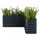 160 x 160 x 80 Schwarz