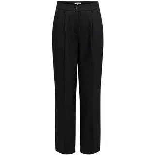 ONLY Damen Onlmathilde Hw Wide Pant TLR Noos Hose, Schwarz, 40W / 32L EU