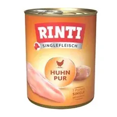 12 x 800 g Pui pur Rinti Singlefleisch Hrană umedă câini