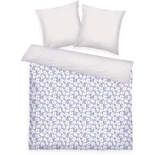 Herding TOM TAILOR Bettwäsche-Set FRESH FLOWERS (Soft Lilac/Off White)