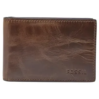 Fossil Bifold Derrick Geldbörse braun