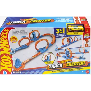 Hot Wheels Track Creator Triple Loop Frenzy