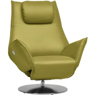 Koinor Relaxsessel , Limette , Leder , Echtleder , Nappaleder , 92x79x90 cm , Goldenes M, Made in Germany, DIN EN ISO 9001, Dgm , Fußauswahl, Lederauswahl, Stoffauswahl, Netzbetrieb , Wohnzimmer, Sessel, Ledersessel