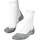 RU4 Damen Socken 1 Paar Weiß/Grau 37-38