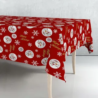EXMA Tischdeckenrolle 140 cm x 25 m - Red - One Size