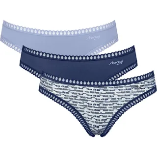 Sloggi 3er Pack GO Crush - Damen - Mini Slip - Unterhose - Unterwäsche - Atmungsaktiv