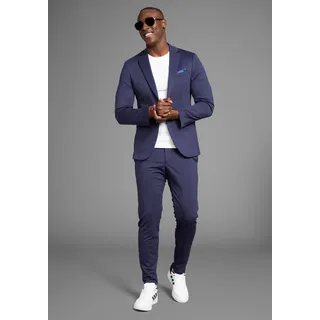 Bruno Banani Anzug "Jersey" Sakko & Hose, normal elastische Qualität, marine