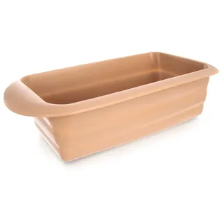 Silikon Brotbackform Beige 29 x 12 x 6,5 cm Antihaftbeschichtung flexibel