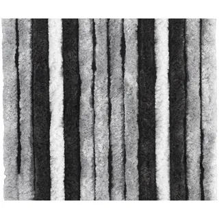 Brunner Acapulco Türvorhang 56 x 185 cm Grau/Schwarz