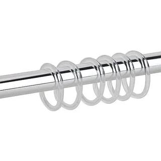 Duschvorhangringe ESOM, transparent, VPE 12 Stück - 93 967 58