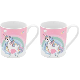 Sheepworld Tasse Einhorn | Kindertasse, Porzellan, 20 cl, in Geschenkbox | Geschenk für Kinder, Kindergeburtstag, Geschenk Mädchen, Schulanfang, Schultüte | 74283 (Packung mit 2)