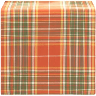 Elrene Home Fashions Hawley Plaid Harvest Herbst/Thanksgiving Baumwolle Konsole Mittelstück/Tischläufer, 33 x 228,6 cm