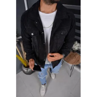 Megaman Jeans HJ-5549 Cordjacke Herren Jacke Übergangsjacke Cord Hemdjacke Übergan