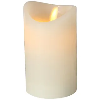 Boltze LED-Kerze Bino 12 cm cremeweiß