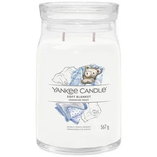 Yankee Candle Soft Blanket Duftkerze 567 g weiß