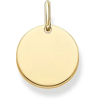 Thomas Sabo Coin klein vergoldetes Silber LBPE0001-413-12